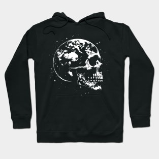 skull earth dying Hoodie